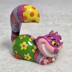 Enesco Disney by Britto Cheshire Cat Mini Stone Resin Figurine